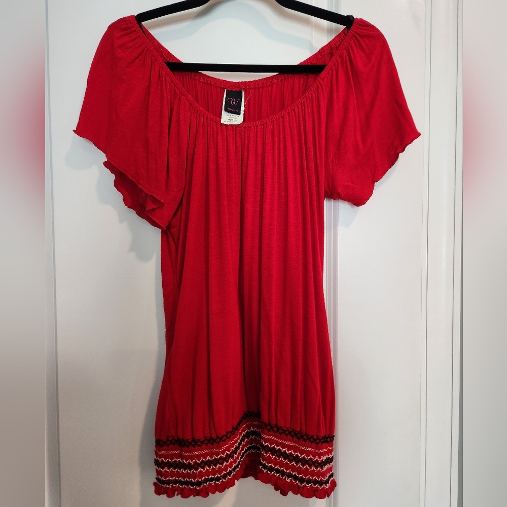 Wrapper Off the shoulder top